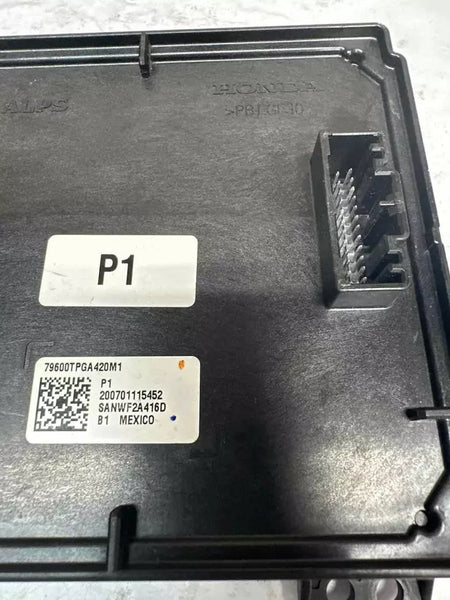 20 21 22 HONDA CRV CONTROL DE CLIMATIZACIÓN HVAC MÓDULO DE AIRE ACONDICIONADO 2.0L HÍBRIDO OEM 79600TPGA42