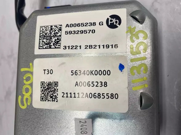 20 21 22 KIA SOUL UNIDAD DE CONTROL DE DIRECCIÓN ASISTIDA ENCENDIDO CONVENCIONAL OEM 56340K0000