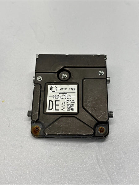 TOYOTA COROLLA FRONT CAMERA 20 24 LANE DEPARTURE WARNING OEM 8646C02020 SEDAN