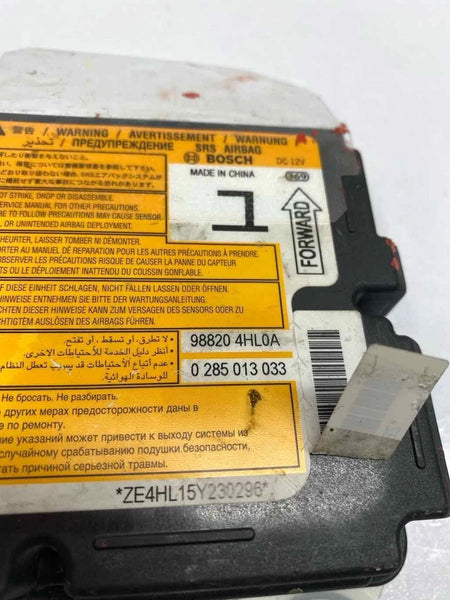 2016 INFINITI Q50 OCCUPANT DETECTION PASSENGER DETECTION CONTROL OEM 988204HL0A