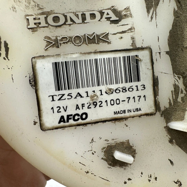 2016 TO 2020 HONDA PILOT FUEL PUMP TANK MOUNTED ASSEMBLY OEM 17045TZ5A11