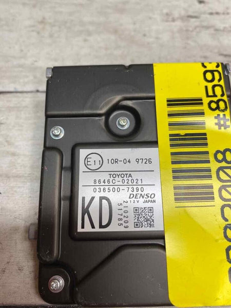 Toyota Corolla front camera 20 22 warning lane departure OEM sedan 8646C02021