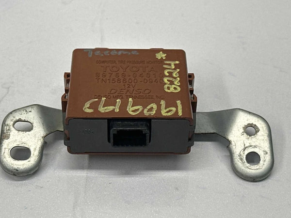 2014 TOYOTA TACOMA TIRE PRESSURE CONTROL TPMS MODULE UNIT ASSY OEM 8976904010
