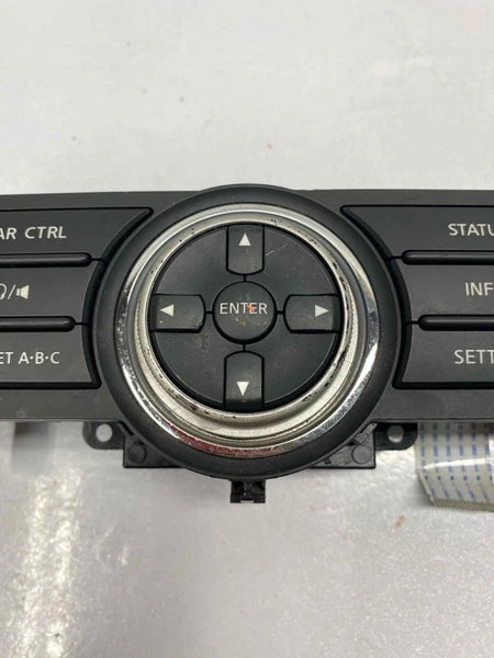 2009 TO 2012 NISSAN ARMADA RADIO AM FM SCREEN CONTROLLER PANEL ASSY OEM 283959GA0A