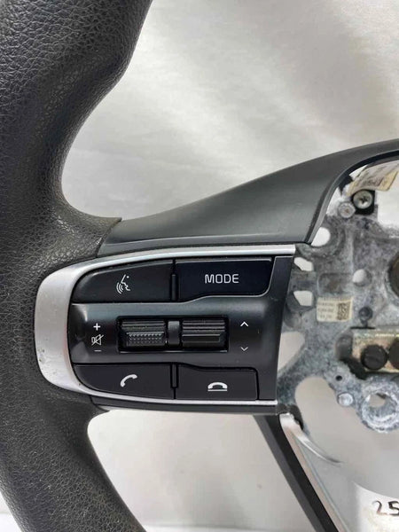 21 TO 24 KIA K5 STEERING WHEEL POLYURETHANE BLACK NO SPORT ASSY OEM 56100L2040QA1
