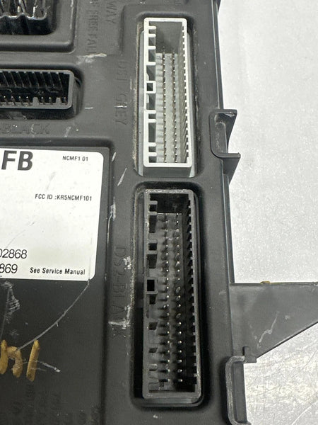 2019 2020 NISSAN ROGUE BODY CONTROL BCM MODULE UNIT VIN K ASSY OEM 284B17FL1B