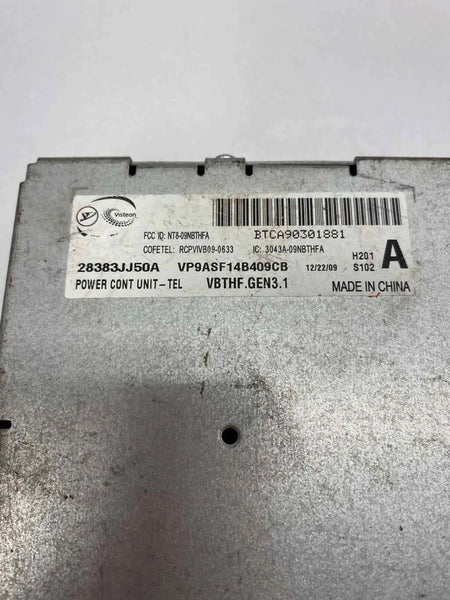 2010 INFINITI G37 BLUETOOTH CONTROL COMMUNICATION MODULE UNIT OEM 28383JJ50A