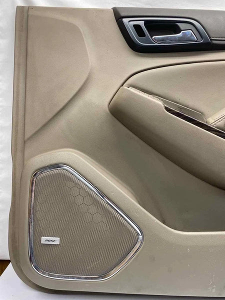 2015 TO 2020 GMC YUKON DOOR PANEL TRIM FRONT RIGHT SIDE 84104171 BEIGE ASSY OEM