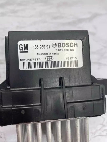 2016 BUICK LACROSSE BLOWER MOTOR RESISTOR HVAC AC HEATER ASSEMBLY OEM 13598091