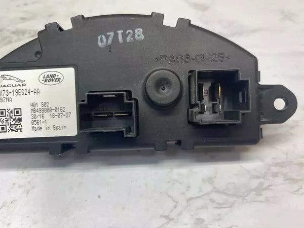 2017 JAGUAR XE BLOWER MOTOR RESISTOR HVAC AC BLOWER RESISTOR OEM GX7319E624AA