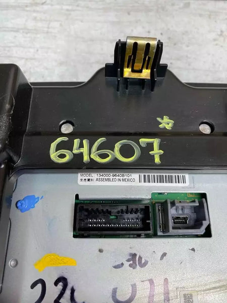 Chevrolet Equinox radio am fm 2020 to 2022 display screen assy OEM 84664204