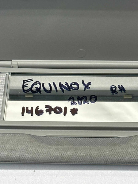 2020 TO 2024 CHEVROLET EQUINOX SUN VISOR RIGHT PASSANGER SIDE ASSEMBLY OEM 84556373