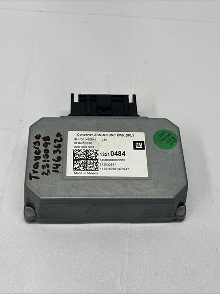 2018 TO 2021 CHEVY TRAVERSE POWER INVERTER CONTROL MODULE UNIT ASSY OEM 13510484