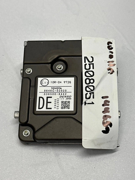 2020 TO 2024 TOYOTA COROLLA FONT CAMERA LANE DEPARTURE WARNING OEM 8646C02020 SEDAN