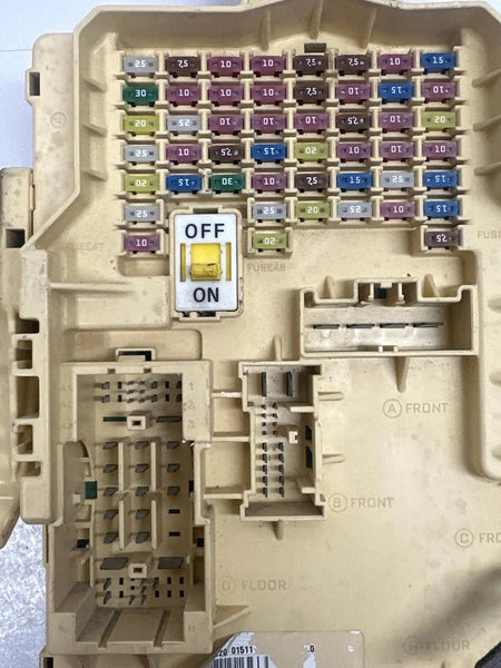 2016 HYUNDAI SONATA JUNCTION BOX CABIN FUSE RELAY BLOCK ASSY OEM 91950C1020