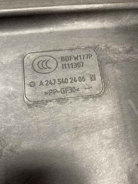2020 MERCEDES CLA250 SAM COMPUTER CONTROL MODULE BRACKET ASSY OEM 2475402406