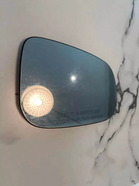 17 18 19 JAGUAR XE DOOR MIRROR RIGHT PASSANGER SIDE GLASS ONLY OEM 3001846