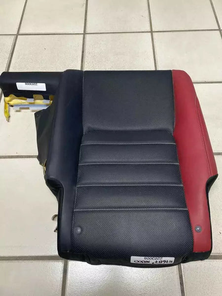 LEXUS NX300 2019 COJÍN SUPERIOR DEL ASIENTO TRASERO LADO IZQUIERDO CUERO ROJO/NEGRO OEM F SPORT