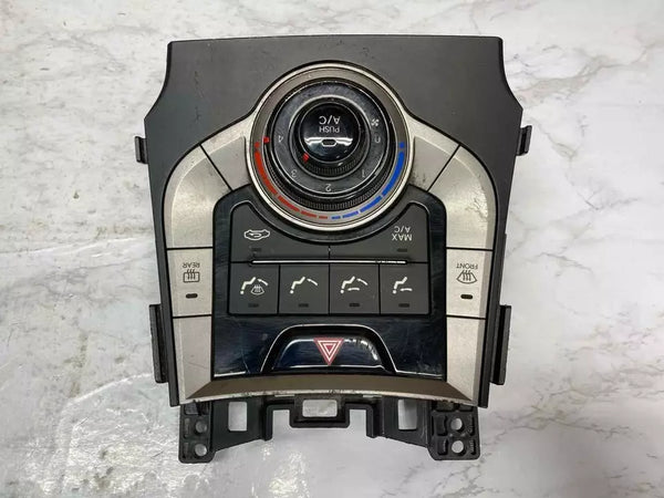 2011 12 13 HYUNDAI ELANTRA CONTROL DE CLIMATIZACIÓN HVAC PANEL DE AIRE ACONDICIONADO SEDÁN MANUAL OEM 972503X152