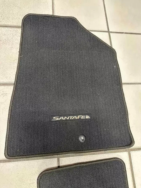 2018 HYUNDAI SANTA FE FLOOR MATS FLOOR MAT CARPET COMPLETE SET OF 4 ASSY OEM