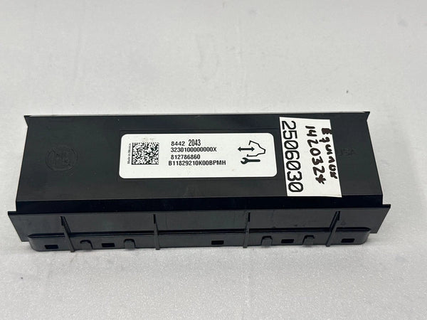 2019 CHEVROLET EQUINOX CLIMATE CONTROL MODULE TEMPEATURE UNIT ASSY OEM 84422043