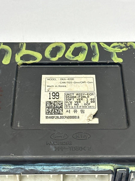 2019 HYUNDAI ELANTRA BODY CONTROL BCM BODY CONTROL MODULE UNIT OEM 854A0F2AL0