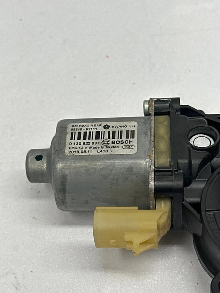 2015 TO 2020 GMC YUKON WINDOW MOTOR WINDOW REAR LEFT SIDE ASSEMBLY OEM 22921498