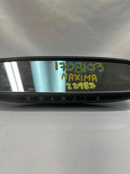 2009 TO 2013 NISSAN MAXIMA REAR VIEW MIRROR AUTO DIMMING NAVIGATION OEM 96321CM30A