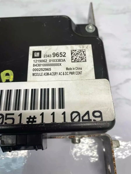 17 18 19 20 21 22 23 GMC ACADIA POWER INVERTER CONTROL UNIT AC-DC CONTROLLER ASSY OEM 23439652