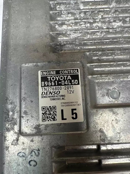 Módulo de unidad de control del motor Toyota Tacoma 2020 (ECM, ECU, 3.5L), conjunto OEM 8966104L50
