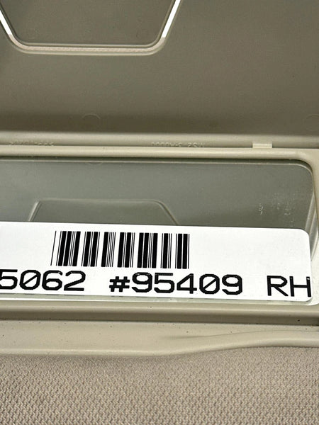 17 TO 22 MITSUBISHI OUTLANDER SUN VISOR RIGHT SIDE US MARKER ASSY OEM 7620B266YA