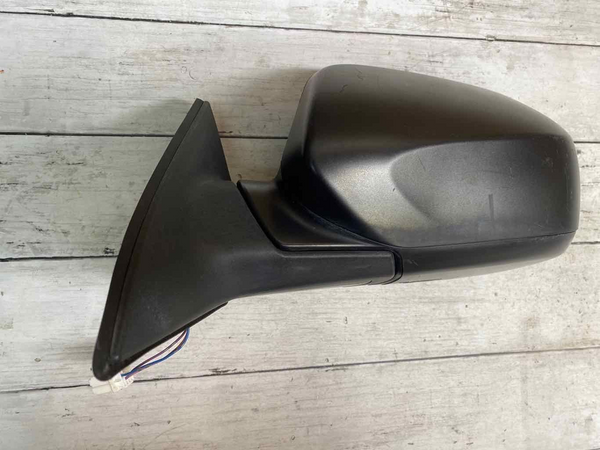 Subaru Legacy door mirror 11 14 left side moulded black assy OEM 91036AJ13C