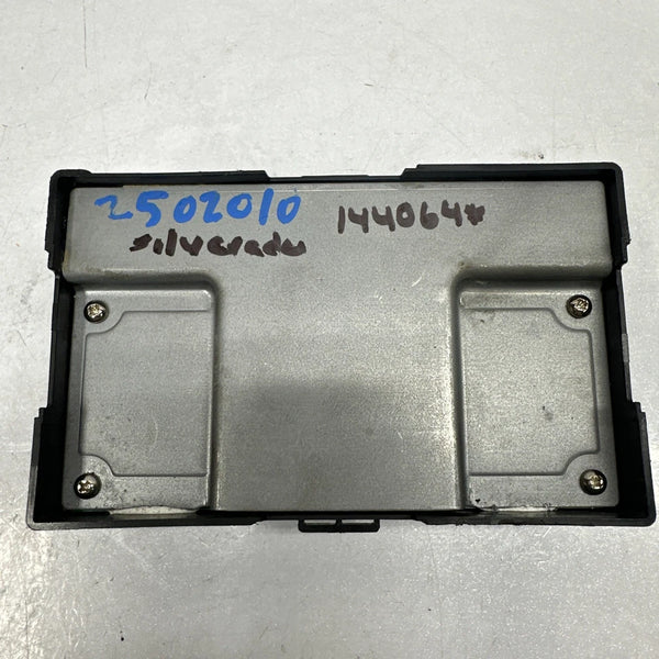 2019 CHEVY SILVERADO 1500 PICKUP TRANSFER CASE CONTROL MODULE UNIT OEM 84366746