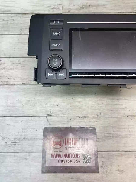 Honda Civic radio am fm 19 20 display screen & receiver assy OEM 39100TGGA81