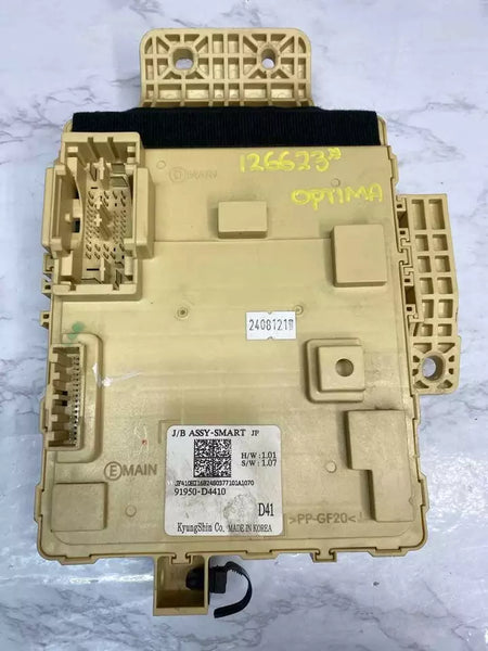 16 17 18 KIA OPTIMA CAJA DE CONEXIONES INTERIOR FUSIBLE RELÉ BLOQUE CAJA CONJUNTO OEM 91950D4410