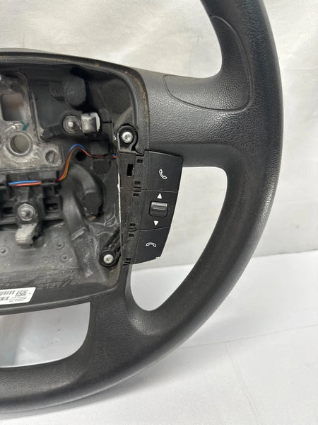 2014 TO 21 DODGE RAM PROMASTER 1500 STEERING WHEEL LEATHER RADIO CONTROLS 1ZT71JXWAA