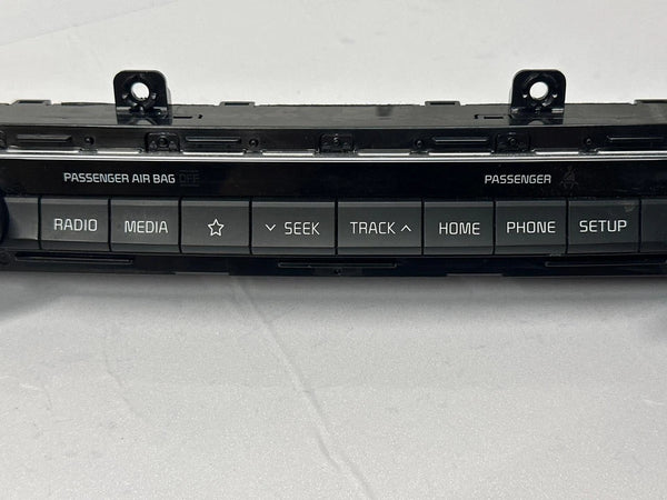 2019 2020 KIA OPTIMA RADIO AM FM CONTROL PANEL ASSEMBLY OEM 96540D5GA0 US MARKET