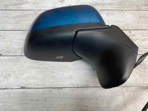 DOOR MIRROR NISSAN VERSA 2014 RH RIGHT SIDE VERSA NOTE BLUE COLOR OEM 963731HK5B
