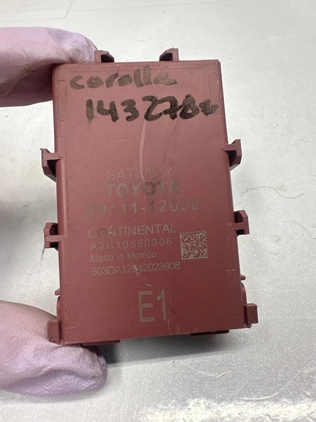2020 TO 23 TOYOTA COROLLA NETWORK GATEWAY CONTROL MODULE UNIT OEM 8911112050 SEDAN