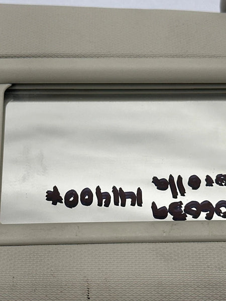 2021 TO 2024 TOYOTA COROLLA SUN VISOR RIGHT PASSANGER SIDE ASSY OEM 7431002Q50A0