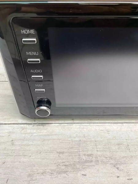 Toyota Corolla radio am fm 2020 display screen & receiver sedan OEM 8614012350