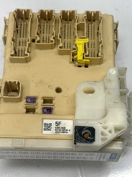2015 TOYOTA COROLLA JUNCTION BOX CABIN FUSE RELAY BLOCK OEM ASSEMBLY 63582642