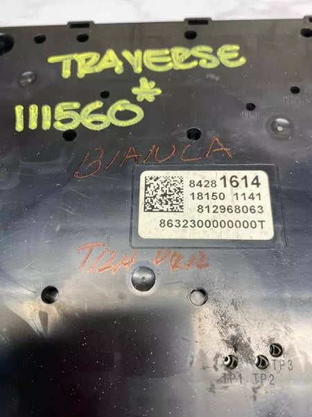 18 19 20 21 22 CHEVROLET TRAVERSE JUNCTION BOX CABIN FUSE RELAY BLOCK BOX OEM 84281614