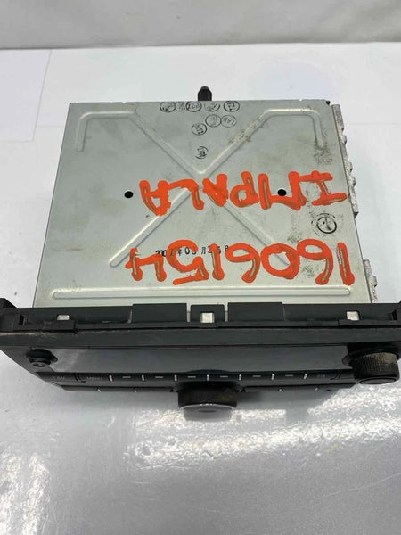 2007 2008 CHEVROLET IMPALA RADIO AM FM RECEIVER AM FM CD PLAYER MP3 OEM 15951758