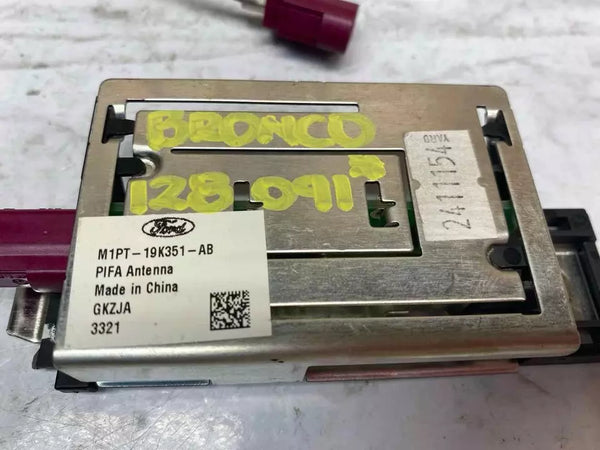 21 22 23 24 FORD BRONCO SPORT CONJUNTO DE UNIDAD DE MÓDULO DE CONTROL DE ANTENA TRASERA OEM M1PT19K351AB