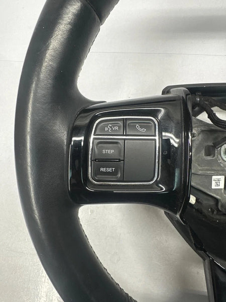 2017 2018 NISSAN ROGUE SPORT STEERING WHEEL BLACK ASSEMBLY OEM 484306MA4A