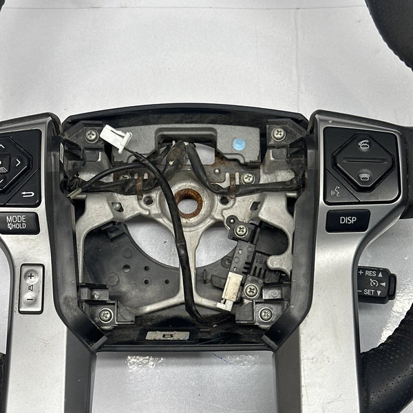 2010 TO 2021 TOYOTA 4RUNNER STEERING WHEEL NO LEATHER BLACK OEM 4510060670C0