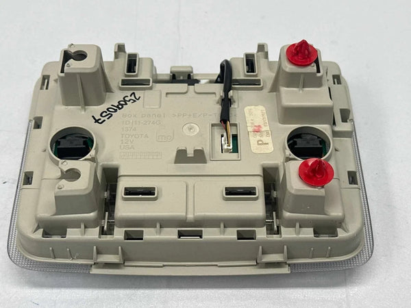 2020 TO 2022 TOYOTA COROLLA OVERHEAD CONSOLE ROOF CENTER DOOM LIGHT OEM 1D111274G