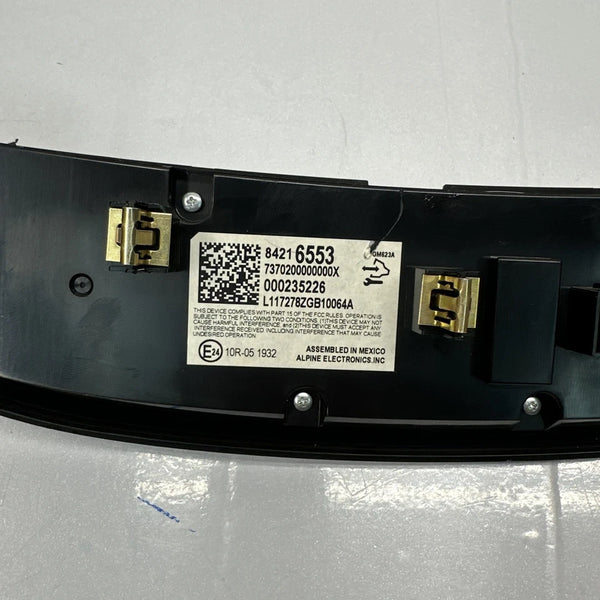 2018 TO 2021 CHEVROLET TRAVERSE CLIMATE CONTROL FRONT AC PANEL ASSY OEM 84216553