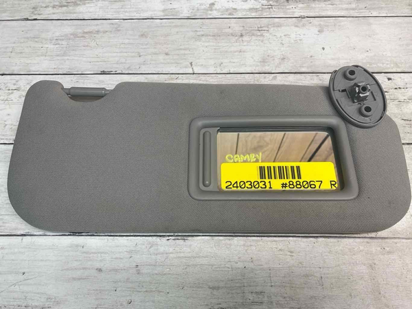 18 19 20 21 22 23 TOYOTA CAMRY PARASOL LADO DEL PASAJERO DERECHO GRIS OEM 7431006C01B1